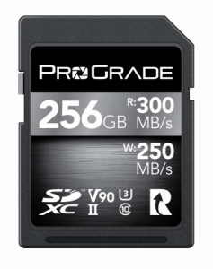 ProGrade Digital (プログレードデジタル) 【SDXC UHS-II V90】 COBALT 300R メモリーカード 正規輸入品 (256GB)