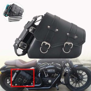 ZSADZS サイドバッグ ツールバッグ バイク汎用 大容量 工具入れ 小物入れ 防水 サドルバッグ(右側)