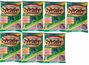 【送料無料】常陸化工 固まる木製猫砂 スーパーウッディー 6L×7個 (ケース販売)