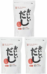 【送料無料】だし 無添加 料理出汁 食塩不使用 おいしいだし 海のペプチド 300g×3個セット