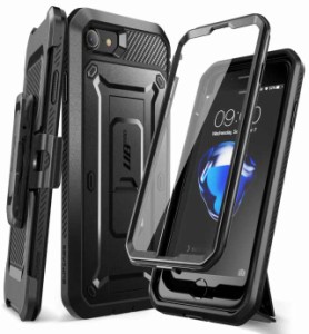 SUPCASE i Phone SE3(第3世代) 2022 SE(第2世代) /i Phone8 /i Phone7 ケース 対応 2020 新しいカバー 液晶保護フィルム と腰かけクリッ