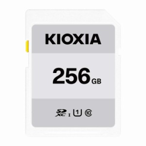 KIOXIA(キオクシア) 旧東芝メモリ SDカード 256GB SDXC UHS-I対応 Class10 (転送速度50MB/s) 日本製 国内正規品 3年 KTHN-NW