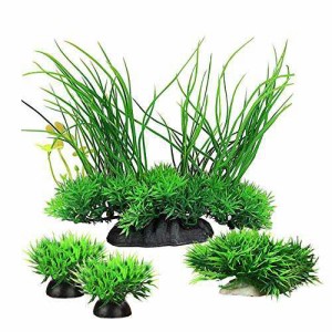 【送料無料】水槽用 人工水草 16cm-中型水草セット レイアウト 水槽 オーナメント 水槽内装 アクアリウム 水槽 飾り 観賞魚/熱帯魚/金魚/