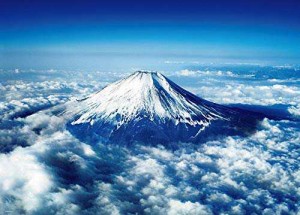 【日本製】 600ピースジグソーパズル 富士山~空撮~(38×53cm) 66-163