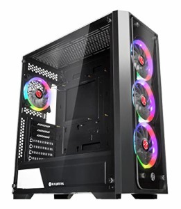 【送料無料】RAIJINTEK ライジンテック PCケース ハイエンド PONOS TG4？ミドルタワー型PCケース 4mm強化ガラス採用 12025ARGBファン4基