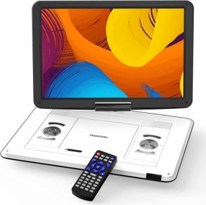 新機種 ポータブルD V Dプレーヤー 17.9型 Topcony cd dvdプレーヤー 持ち運び 15.6インチ 超大画面 1280*800 ダブルスピーカー 5000mA