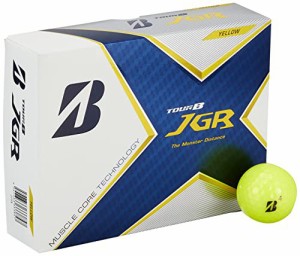 BRIDGESTONE(ブリヂストン)ゴルフボール TOUR B JGR 2021年モデル 12球入 イエ ロー