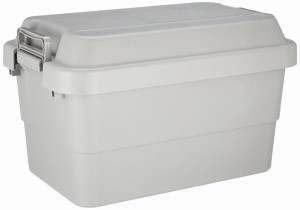 【送料無料】TRUSCO(トラスコ) トランクカーゴ 収納ボックス 50L グレー GYC-50