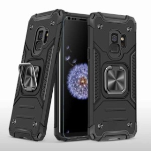 Galaxy S9 ケース,Galaxys9ケース SC-02K SCV38 スマホケース + Galaxys9 ？化ガラス フィルム,リング スタンド機能 付き 携帯ケース 人