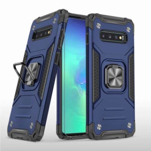 Galaxy S10 ケース,Galaxys10ケース SCV41 SC-03L スマホケース + Galaxys10 ？化ガラス フィルム,リング スタンド機能 付き 携帯ケース