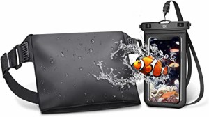 【送料無料】YOSH 防水ケース防水バックセット スマホ 防水ケース 防水ポーチ 完全防水 スマホ 小物入れ 海 海水浴 プール お釣り アウト