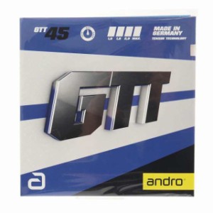 アンドロジャパン(andro) (アンドロ) 卓球 ラバー ライトテンション GTT45 裏ソフト ITTF(国際卓球連盟)公認 ブルー(BL) 1.6 110022077