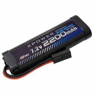 ハイテック XPOWER Ni-MH 7.2V 2200mAh タミヤタイプ XP2200-NT バッテリー ラジコン 電動RC バギー ラリー レース