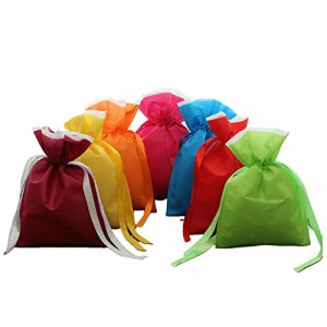 リボン ラッピング 袋 セルフラッピング おしゃれ 巾着 袋 S M Lサイズ ギフト プレゼント 梱包 贈り物 簡単 包装 バレンタイン 誕生日