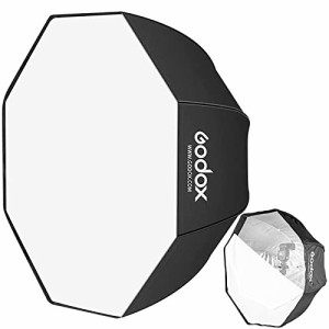GODOX 95cm オクタゴン型ソフトボックス 組立不要 アンブレラタイプ 収納バッグ付き ロケ撮影 スタジオ撮影 適格請求書発行可