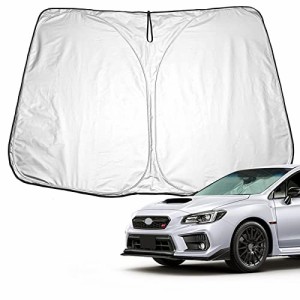 【送料無料】SXCYスバル WRX S4 サンシェード STI VA系 サンシェード フロントガラス UVカット 日よけ 遮光断熱 折り畳み式 収納袋付き 