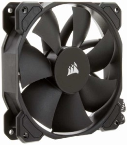 CORSAIR SP120 ELITE 120mm SPシリーズ エアフロー PCファン PWM 流体動圧軸受 AirGuide付き -ブラック- 【一基入り】CO-9050161-WW デス