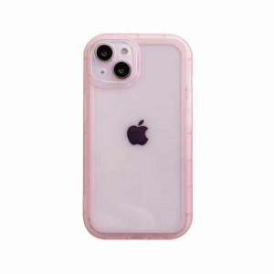 QLTYPRI i Phone 14 用 ケース i Phone 13 用 ケース クリア TPU カバー 可愛い 人気 おしゃれ 軽量 黄変防止 レンズ保護 耐衝撃 ストラ