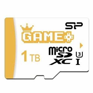 シリコンパワー 1TB SDXC MicroSDカード ゲーミング向け UHS-1 U3 V30【Nintendo Switch 動作確認済】アダプター付き SP001TBSTXDV3V1NAC