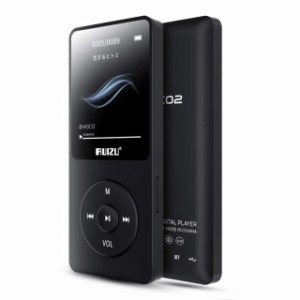 RUIZU MP3プレーヤー Bluetooth 5.0対応 HiFiロスレスデジタルミュージックプレーヤー 16GB mp3 プレヤー ポータブルプレーヤー 長時間バ