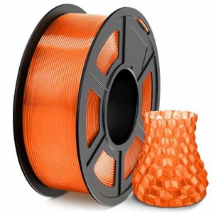 3D フィラメント PLA 1.75mm、 SUNLU 3Dプリンター ＆ 3Dペン用 3D フィラメント PLA、 高尺寸精度、高密度、寸法精度 +/- 0.02mm、1KG