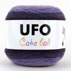 UFO Cake Ball ケーキボール グラデーションマルチカラー アクリル ウール 毛糸 200g, 350m col.01