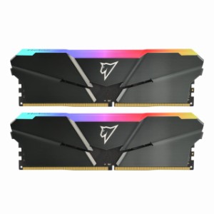 Netac RGB（発光型）DDR4 3200MHz 16GBx2枚 32GBキット デスクPC用メモリ シリーズ (PC4-25600) XMP 2.0 288pin