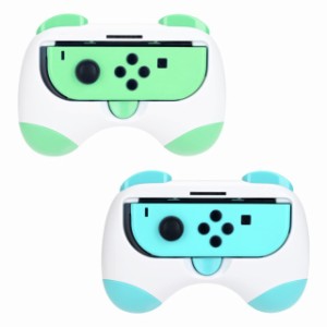 Dabozi ニンテンドースイッチ Switch/Switch OLEDジョイコングリップ セット有機ELモデル ジョイコン カバー Switch Joy-Con ハンドルグ