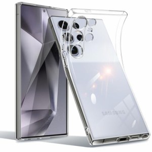 Galaxy S24 Ultra ケース クリア TPU 薄型 軽量 ギャラクシーS24Ultra 耐衝撃 米軍MIL規格取得 滑り止め 黄変防止 防塵 人気 携帯カバー