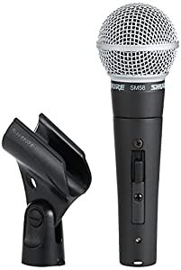 SHURE シュア SM58S ダイナミックマイク : スイッチ付き/ボーカル/配信/収録/ライブ ブラック(中古品)