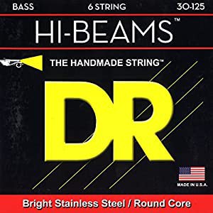 DR ベース弦 6弦 HI-BEAM ステンレス .030-.125 MR6-30(中古品)