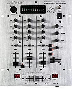 ベリンガー DJミキサー 3ch BPMカウンター PRO MIXER DX626(中古品)