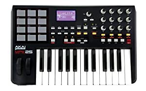 Akai Professional MIDIコントローラ(25鍵・12パッド) MPK25(中古品)