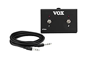 VOX デュアル フットスイッチ VFS2A LED装備 ケーブル付属 ブラック(中古品)