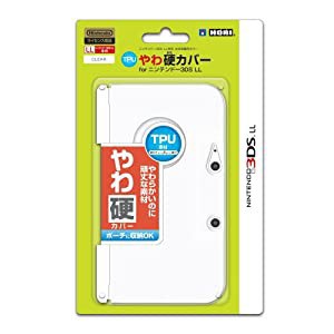 【3DS LL用】任天堂公式ライセンス商品 TPUやわ硬カバー for ニンテンドー3DS LL クリア(中古品)