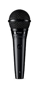 SHURE ダイナミック ボーカルマイクロフォン 1/4インチフォーンケーブル付属 PGA58-QTR 【国内正規品】(中古品)