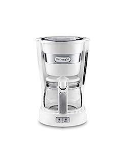 デロンギ(DeLonghi) ドリップコーヒーメーカー 0.65L?ホワイト アクティブシリーズ ICM14011J-W(中古品)