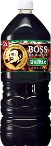 BOSS(ボス) サントリー ホームカフェ 甘さ控えめ 液体 コーヒー 2L ×6本