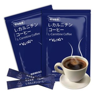 明治製薬 L-カルニチンコーヒー コーヒー ギフト インスタントコーヒーパウダー 3G*40包 スティックコーヒー