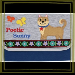 ニックナック POETICじゃばら母子手帳ケース 柴犬SUNN