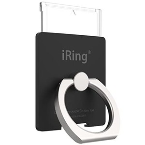 【送料無料】AAUXX IRING LINK2 アイリング リンク2 ワイヤレス充電 落下防止 スマートフォン タブレット (BLACK)
