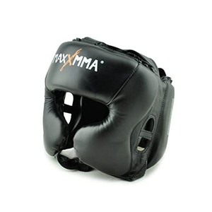 MAXXMMA ボクシング ヘッドギア ハブカバー 格闘技 練習用 頭部保護 高密度 ヘルメット