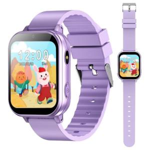 【送料無料】PTHTECHUS? スマートウォッチ 子供用おもちゃ 1.54 インチIPS画面 女の子 キッズ 腕時計 金属製のケース 22