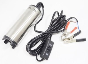 [シーエムワイ セレクト] 水中ポンプ 12V バッテリー クランプ 汚水 給油 灯油 給水 海水 水槽 (1:小型 (Cタイプ)簡易包装)