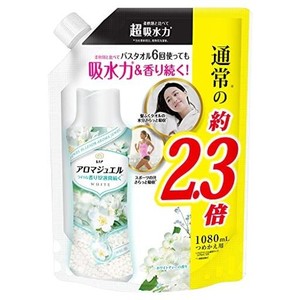 レノア ハピネス アロマジュエル 香り付け専用ビーズ ホワイトティー 詰め替え 特大 1,080ML