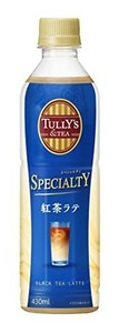 TULLY’S COFFEE(タリーズコーヒー) タリーズ 紅茶ラテ 430ML×24本