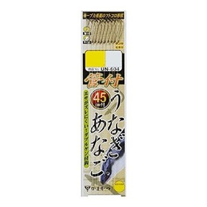 がまかつ(GAMAKATSU) 糸付 管付ウナギ・アナゴ UN604 15-5.