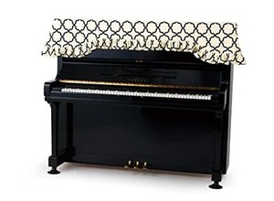 アルプス/日本製 アップライトピアノカバー(綿100%プリントタイプ)T-AB モロッカン柄 フリーサイズ約190Ｘ70CM