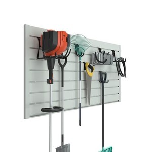 KOOPRO 壁掛式 工具 収納 PVC パネル ガレージ 工場作業場 倉庫 家庭ワークショップ 部品収納 取り付け簡単 おしゃれ 壁掛けボード