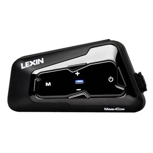 LEXIN バイク インカム MTX 24台接続インカム MESH3.0インカムバイク用 BLUETOOTH5.0 音楽共有 FMラジオ付き バイク用インカム 話しなが